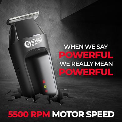 Beardo Ape-X Go Trimmer for Men, Shaver, 90 Min Run Time 345 gm - Trimmers