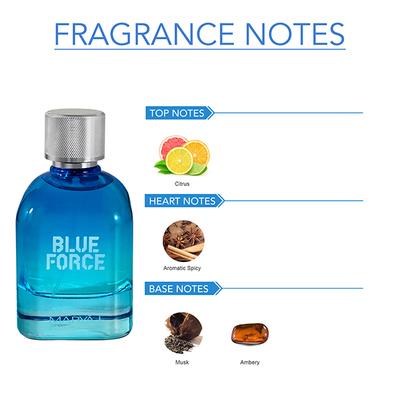 Maryaj Blue Force Edp Gift For Him Scent Spray Gift For Men - Made In Dubai 100 ml - Men Perfumes (Edt/Edp)