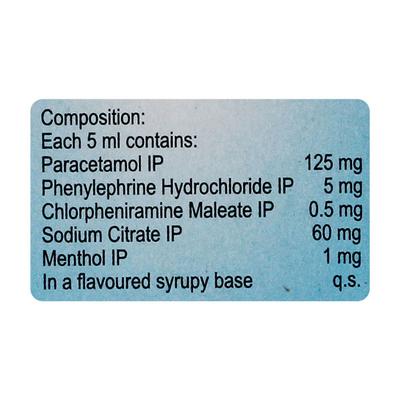 NOBEL COLD Orange Flavour Suspension 60ml - Cough And Cold-Cou