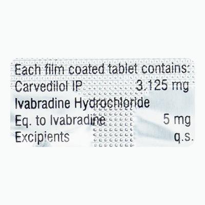 CARDIVAS IN 3.125/5 Tablet 10's - Angina