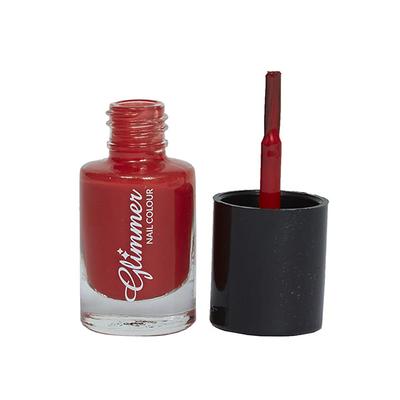 Glimmer Nail Polish Valentine Red 5 ml - Nail Polish