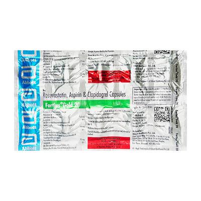 FORTIUS GOLD 20 Capsule 10's - High Cholesterol-Dys