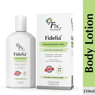 Fixderma Fidelia Nourishing Body Lotion, and Body 250ml - Face Moisturizers