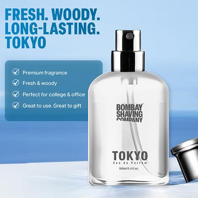Bombay Shaving Company Perfume for Unisex, Tokyo Premium Fragrances for Men 1's - Men Perfumes (Edt/Edp)