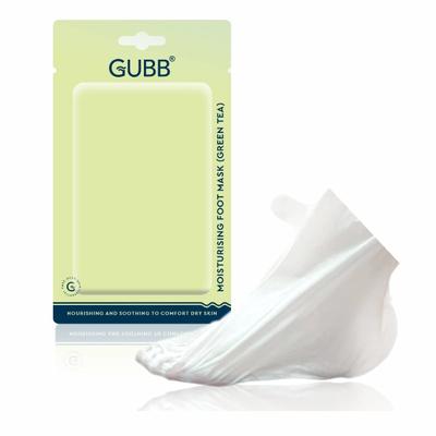 GUBB Moisturizing Foot Mask for Dead Skin Removal - Green Tea 1's - Masks & Peels