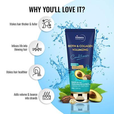 St.Botanica Biotin & Collagen Hair Conditioner 200 ml - Conditioners