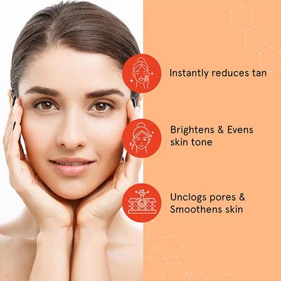 SkinQ Glow & Detan DIY Active Facial Kit - Multi Use 200 ml - Facial Kits