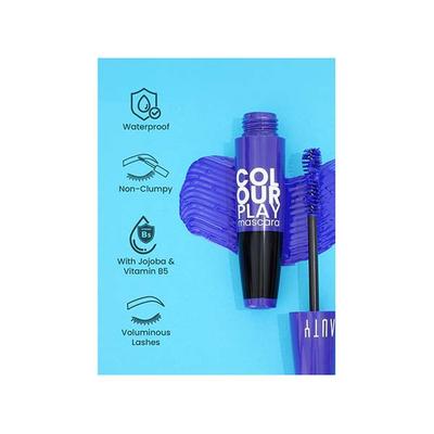Swiss Beauty Colour Play Mascara -Blue 6 ml - Mascaras