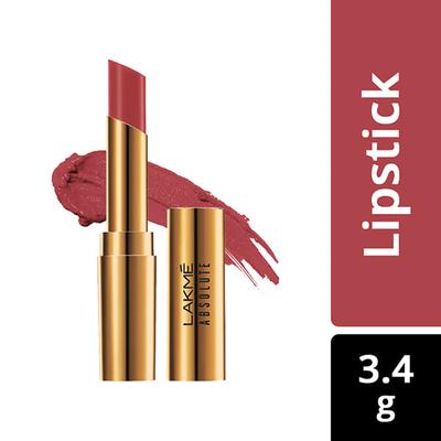 Lakme Absolute Argan Oil Lip Color In Smooth Merlot 3.4 Gm - Lipsticks