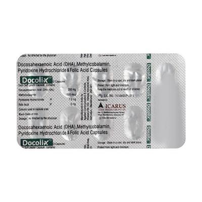 Docolix Capsule 10'S - Supplements-Vam