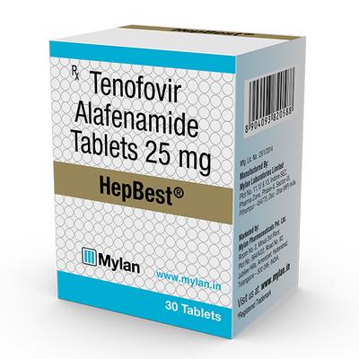 Hepbest 25mg Tablet 30'S - Viral infections-Ant