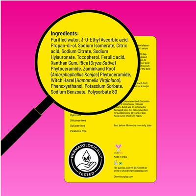 Chemist At Play Brightening Face Serum 30 ml - Face Serum