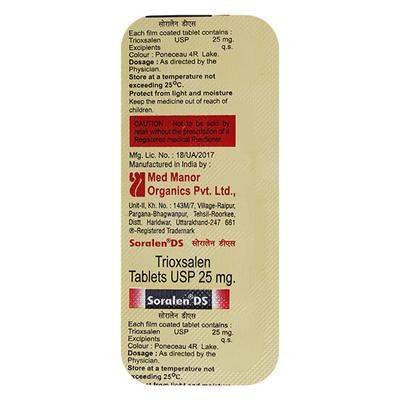 SORALEN DS Tablet 10's - Psoriasis/Seborrhea/Ichthyosis-Oth