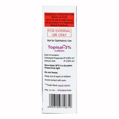Topisal 3% Lotion 50ml - Skin Infections-Toc