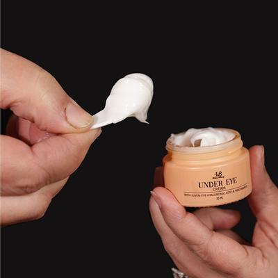 House of Beauty Under Eye Cream For Dark Circles, Fine Lines & Hydrating with Hyaluronic 30ml - Under Eye Creams & Serums