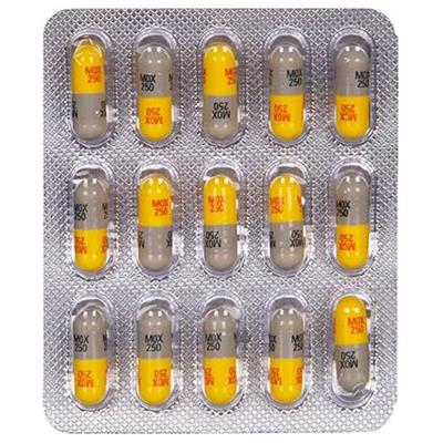 MOX 250mg Capsule 15'S - Bacterial Infections-Pen