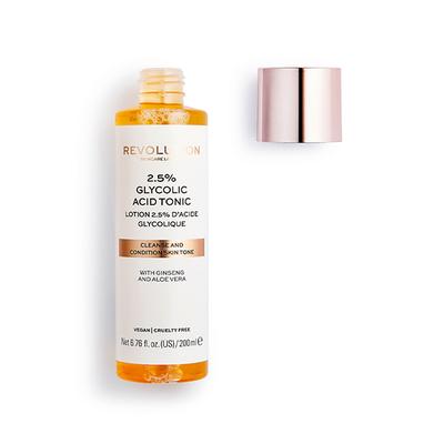 Revolution Skin 2.5% Glycolic Acid Tonic 200 ml - Skin-Treatment