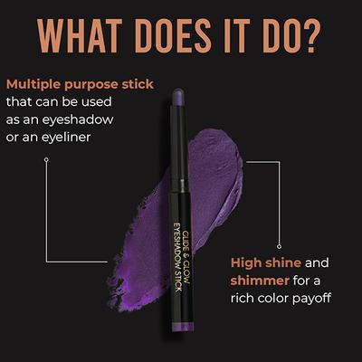 Insight Cosmetics Glide & Glow Eyeshadow Stick Smokey Skies 2 g - Eyeshadow, Bases & Primers