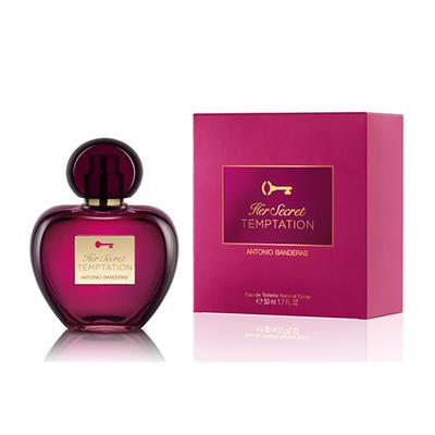 Antonio Banderas Her Secret Temptation Eau De Toilette 50 ml - Women Perfumes (Edt/Edp)