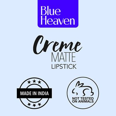 Blue Heaven Creme Matte Lipstick - Maroon Matte 176 4 gm - Lipsticks