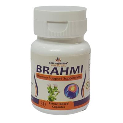 Deep Ayurveda Brahmi Capsule 30's - Pure Herbs