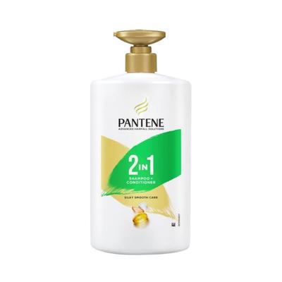 Pantene Pro-V Advanced Hairfall Solution, 2 in 1 Silky Smooth Care Shampoo & Conditioner 1000ml - Shampoos