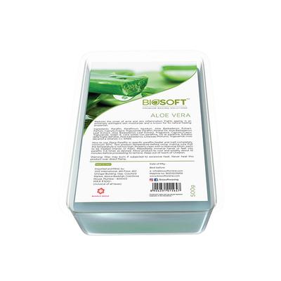 Biosoft Aloevera Paraffin Wax 500 S gm - Shaving & Hair Removal