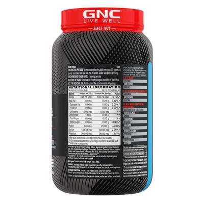 GNC AMP Pure Isolate Whey Protein Powder - Vanilla Custard 0.907 kg - Whey Proteins