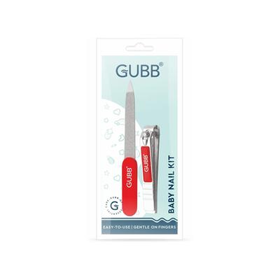 GUBB Baby Nail Kit - Nail Clipper & Filer 60 gm - Manicure & Pedicure Kits