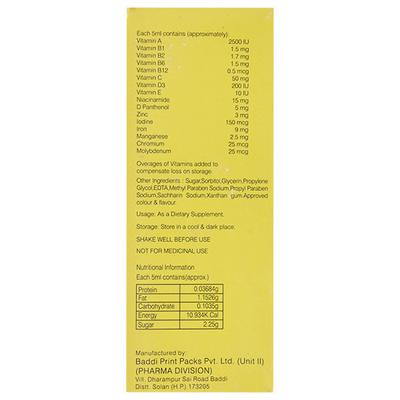 ADEB T Syrup 200ml - Supplements-Vam