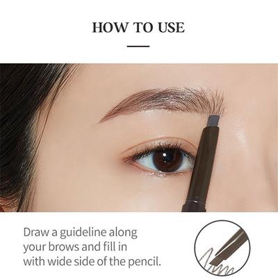 ETUDE Drawing Eyebrow 01 Dark Brown 0.25 gm - Eyebrow Pencils & Enhancers
