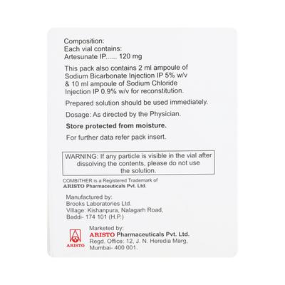 Combither AT 120mg Injection 1'S - Malarial