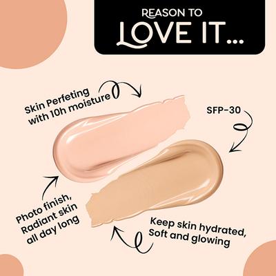 Matt Look CC Cream Multi Action Foundation- Color Correcting Full Coverage Natural Finish Concealing Blemishes, Dark Crcles 01 60 ml - Foundation