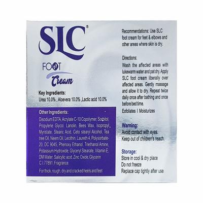 SLC FOOT Cream 50gm - Dry Skin-Oth