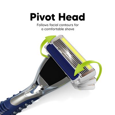 LetsShave Pro 6 Plus Razor Blades - Men 4's - Razors & Cartridges
