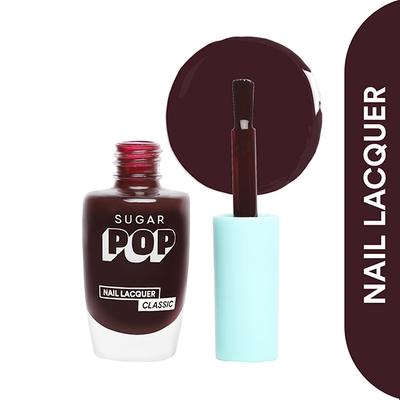 SUGAR POP Nail Lacquer 25 Red Claret 10 ml - Nail Polish