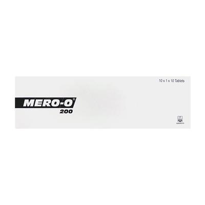 MERO O 200 Tablet 10's - Bacterial Infections-OAB