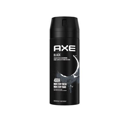 Axe Black Deodorant Body Spray for Men 48H Odour Protection Frozen Pear and Cedarwood Scent 150 ml - Men Deodorants/Roll-Ons