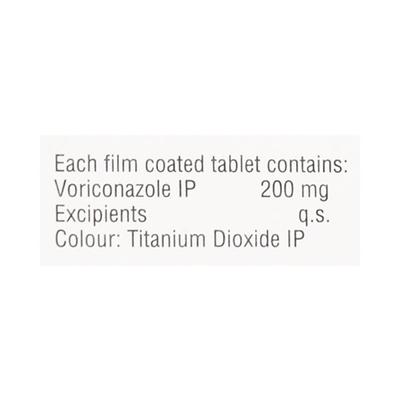 Voritrol 200mg Tablet 4'S - Fungal Infections-Anf