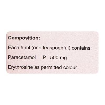 FEPANIL 500 BANANA FLAVOUR Suspension 60ml - Fever-Non