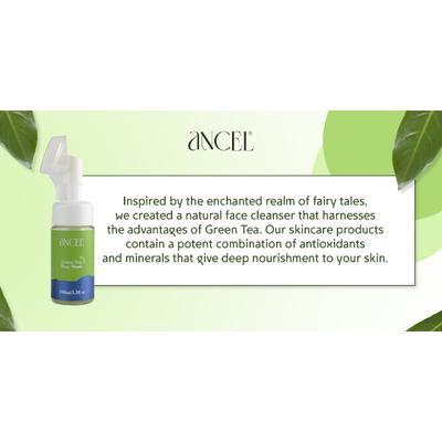 Ancel Green Tea Foaming Face Wash 100 ml - Face Washes