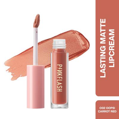 Pinkflash-L01 Melting Matte Lipcream-O02 Oops! 2.3 gm - Lipsticks