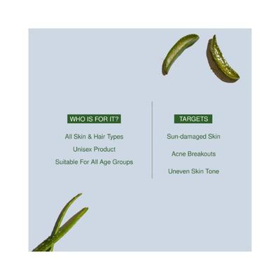 Juicy Chemistry Aloe Vera Juice for Face & Body - Made With 99.5% Aloe Vera Juice Mist Spray 110 ml - Face Mists