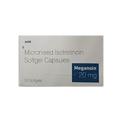MEGANOIN 20mg Softgel 10's - Acne-Acn