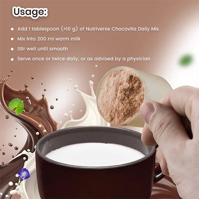 Baby Organo Ayurvedic Herbal ChocoVita Kids Granules - Chocolate 300 gm - Baby And Infant Supplements