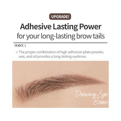 ETUDE Drawing Eyebrow (02 GRAY BROWN) 0.25 gm - Eyebrow Pencils & Enhancers