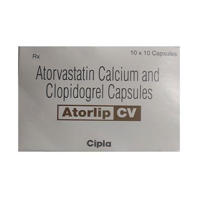 Atorlip CV Capsule 10'S - High Cholesterol-Dys
