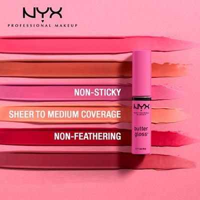 NYX Professional Makeup Butter Gloss - Tiramisu 8 ml - Lip Glosses
