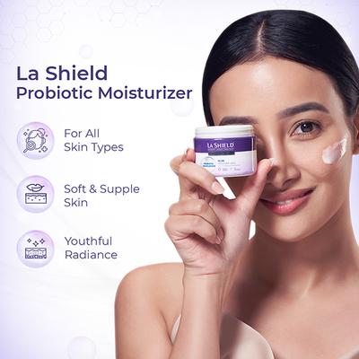 La Shield Intense Hydrating Probiotic Moisturizer Cream 100 gm - Creams/Oils/Lotions