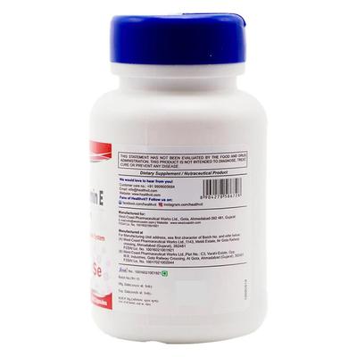 Healthvit Selenium 40 mcg + Vitamin E 10 mg Capsule 60's - Multi-Vitamins